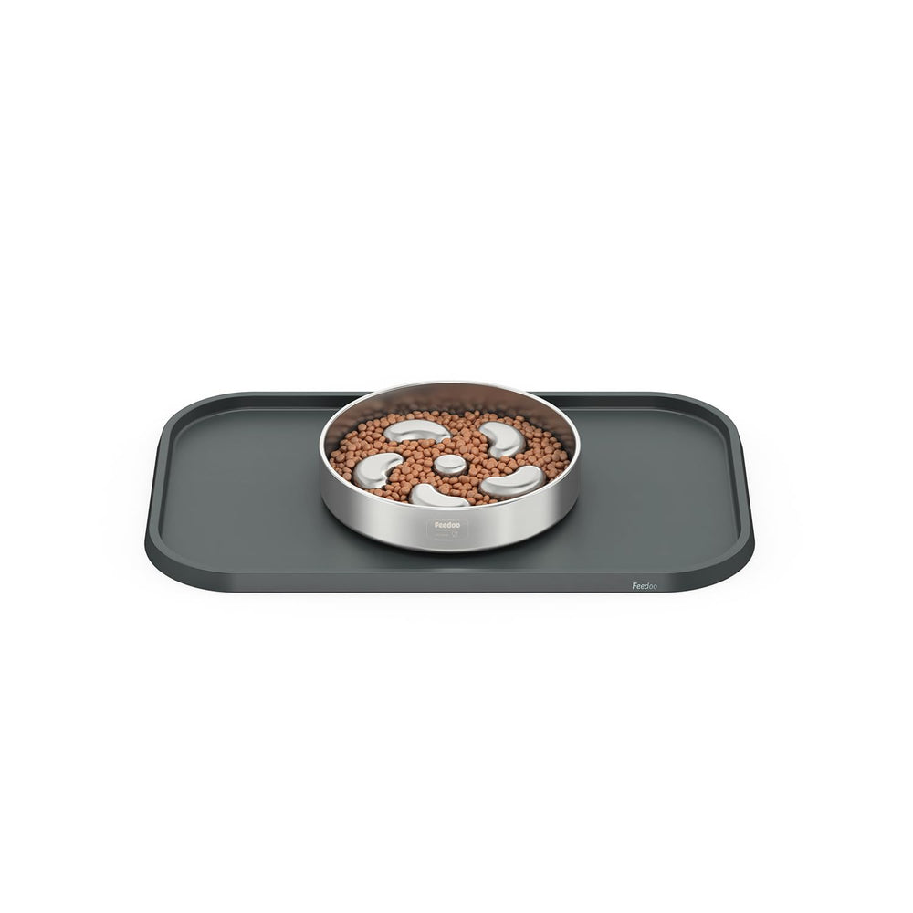 Feedoo multipurpose mat suitable for bowls, water, and litter areas.