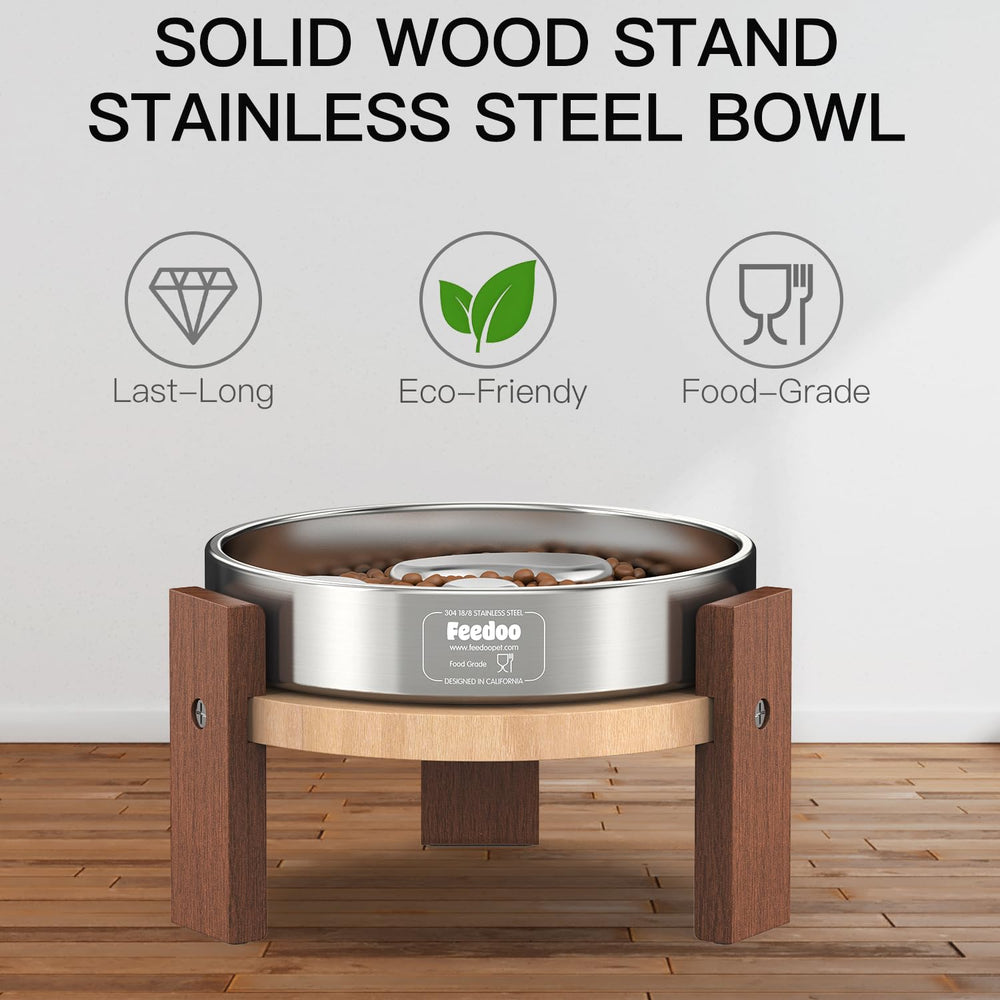 Feedoo non-slip feet provide stable grip and protect floors.