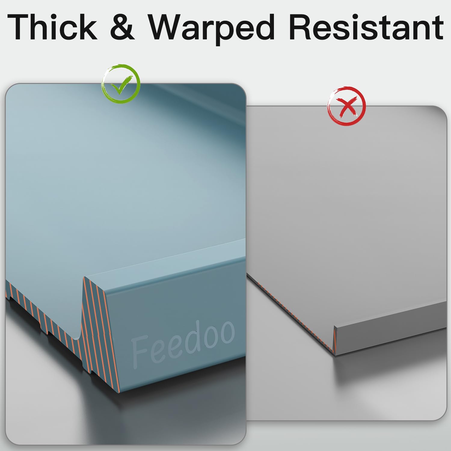 Feedoo BPA-free silicone mat ensures safe meal setup for pets.
