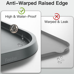 Feedoo BPA-free silicone is safe and dishwasher-safe for easy cleanup.
