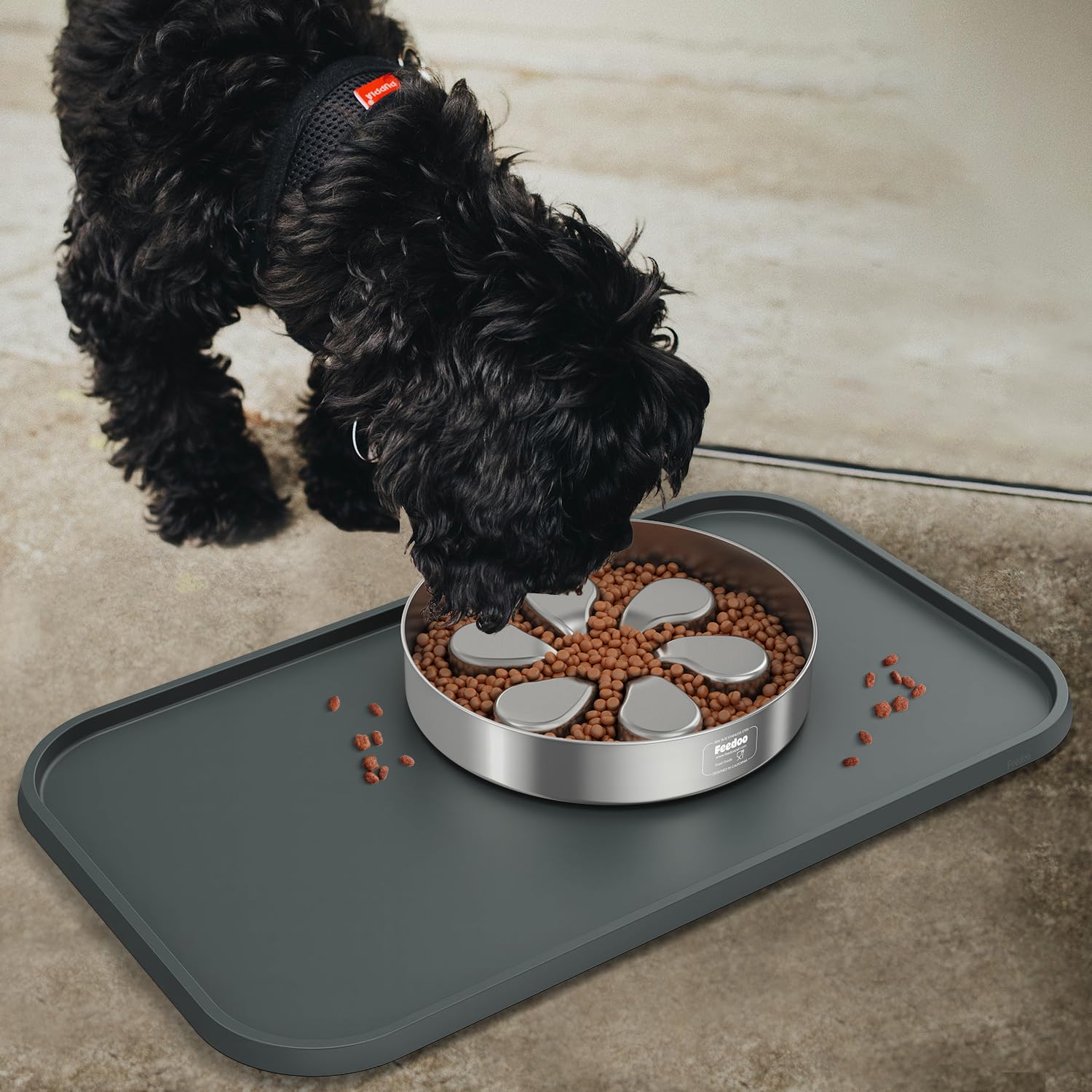 Feedoo feeding mat spill-proof floor protection for kitchens