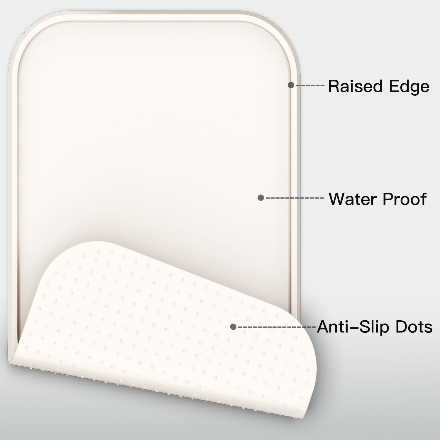 Feedoo waterproof mat protects floors from food and water splashes