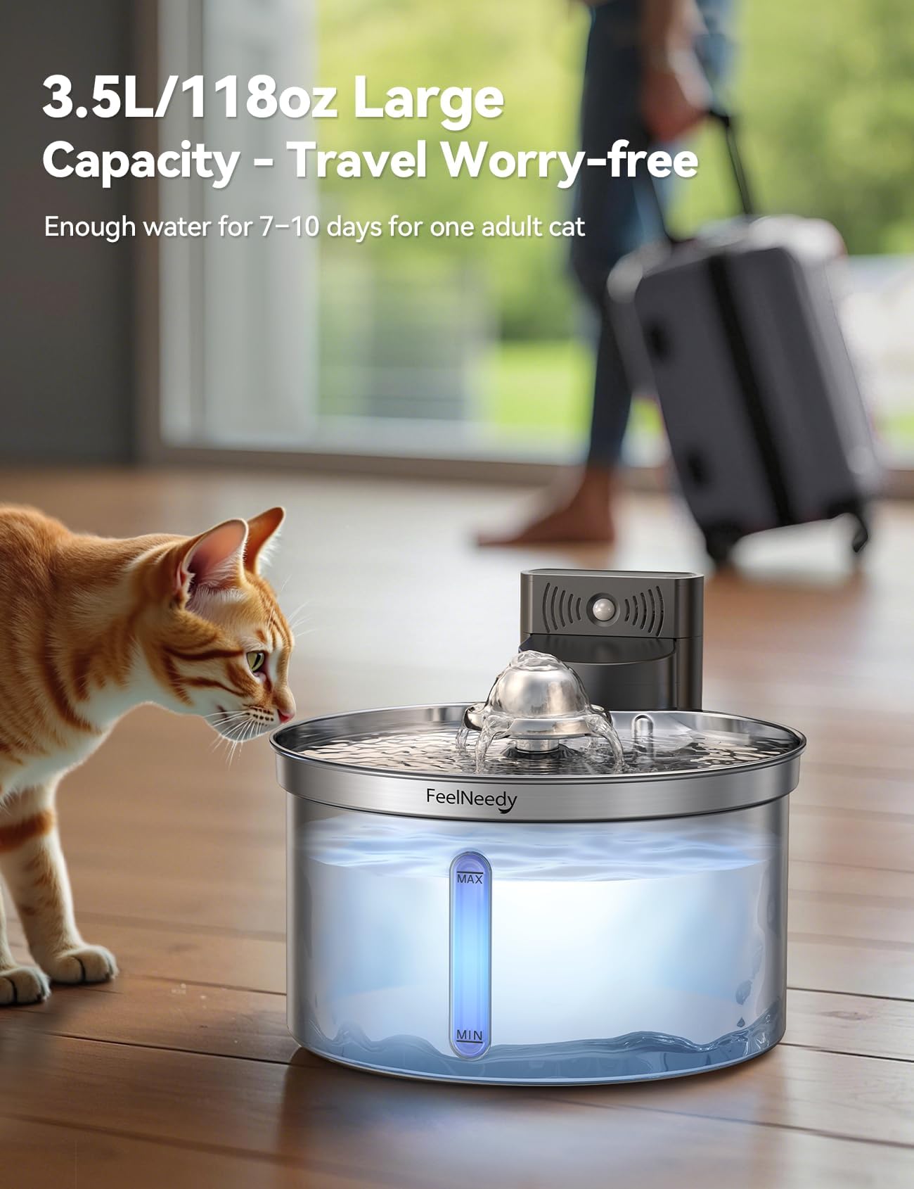 FEELNEEDY 304 stainless steel construction and dishwasher-safe components