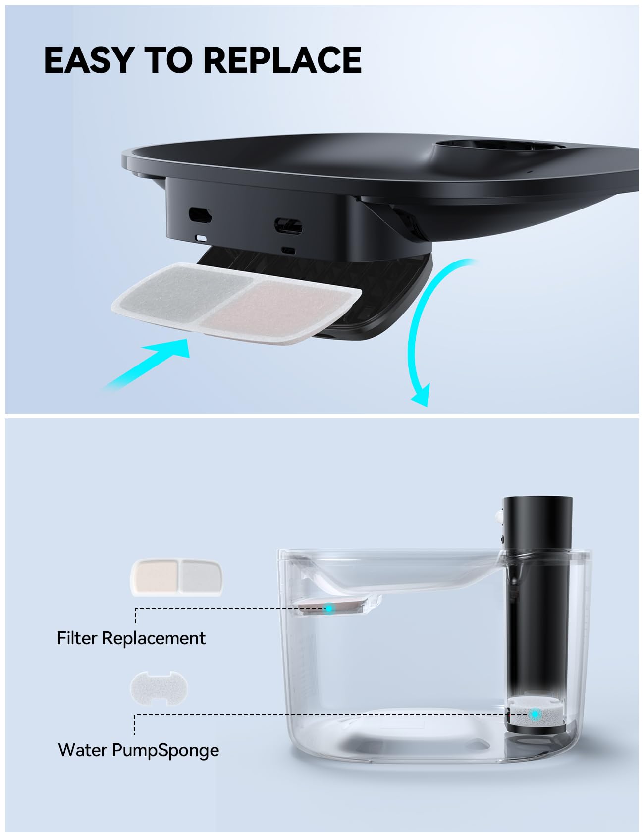 FEELNEEDY filter soak and rinse steps before use