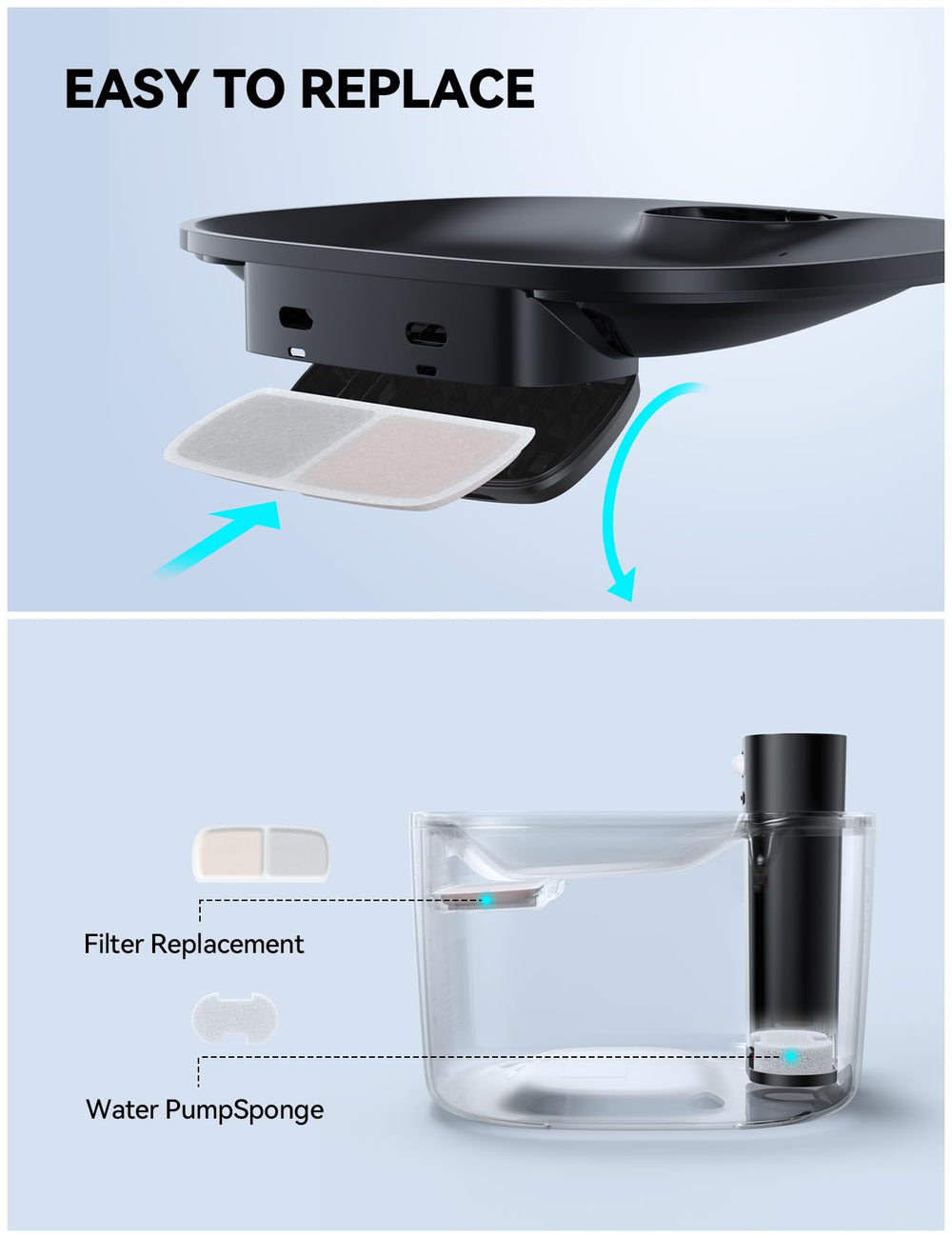 FEELNEEDY filter soak and rinse steps before use