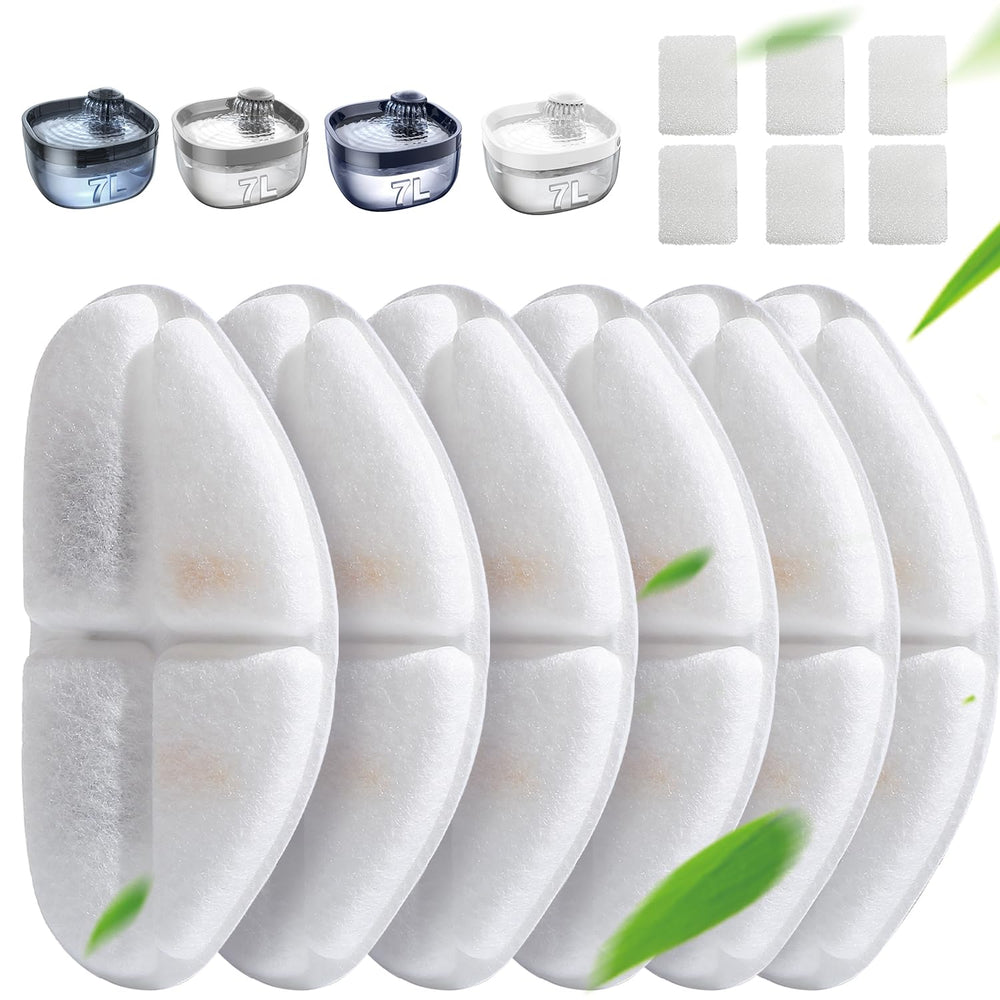 FEELNEEDY FN-W05 filter 6-pack for quick replacement maintains water freshness