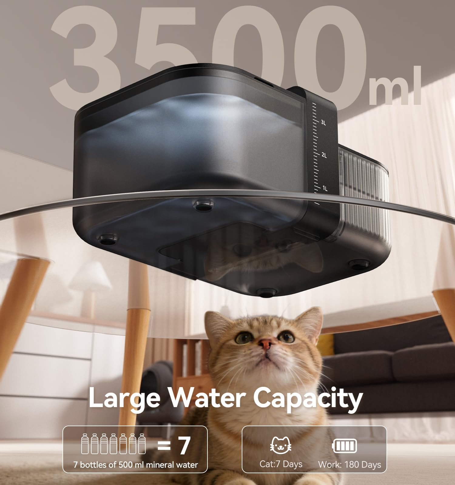 FEELNEEDY near-silent 30dB motor keeps homes peaceful.
