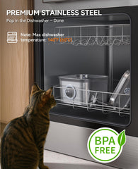 FEELNEEDY viewing window allows quick water level checks