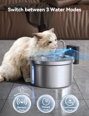 FeelNEEDY 200ml water tray supports pets during outages for steady access.