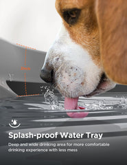 FEELNEEDY quiet pump with indicator light supports unobtrusive, monitored drinking.
