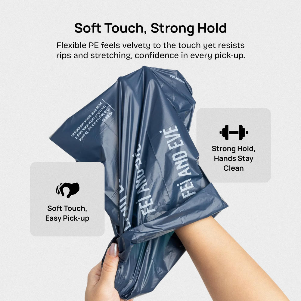 Fei and Eve bags are stretch-resistant for reliable daily use.