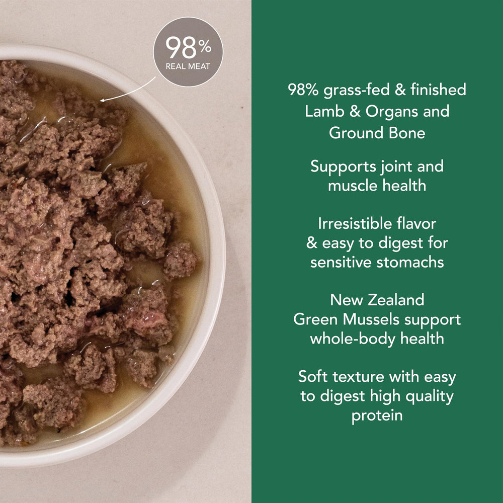 Feline Natural Grain-free formula; low-carb wet food for balanced meals