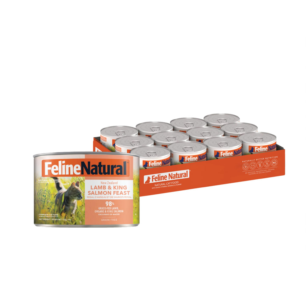 Feline Natural New Zealand wet cat food pate texture in serving bowl supports hydration.