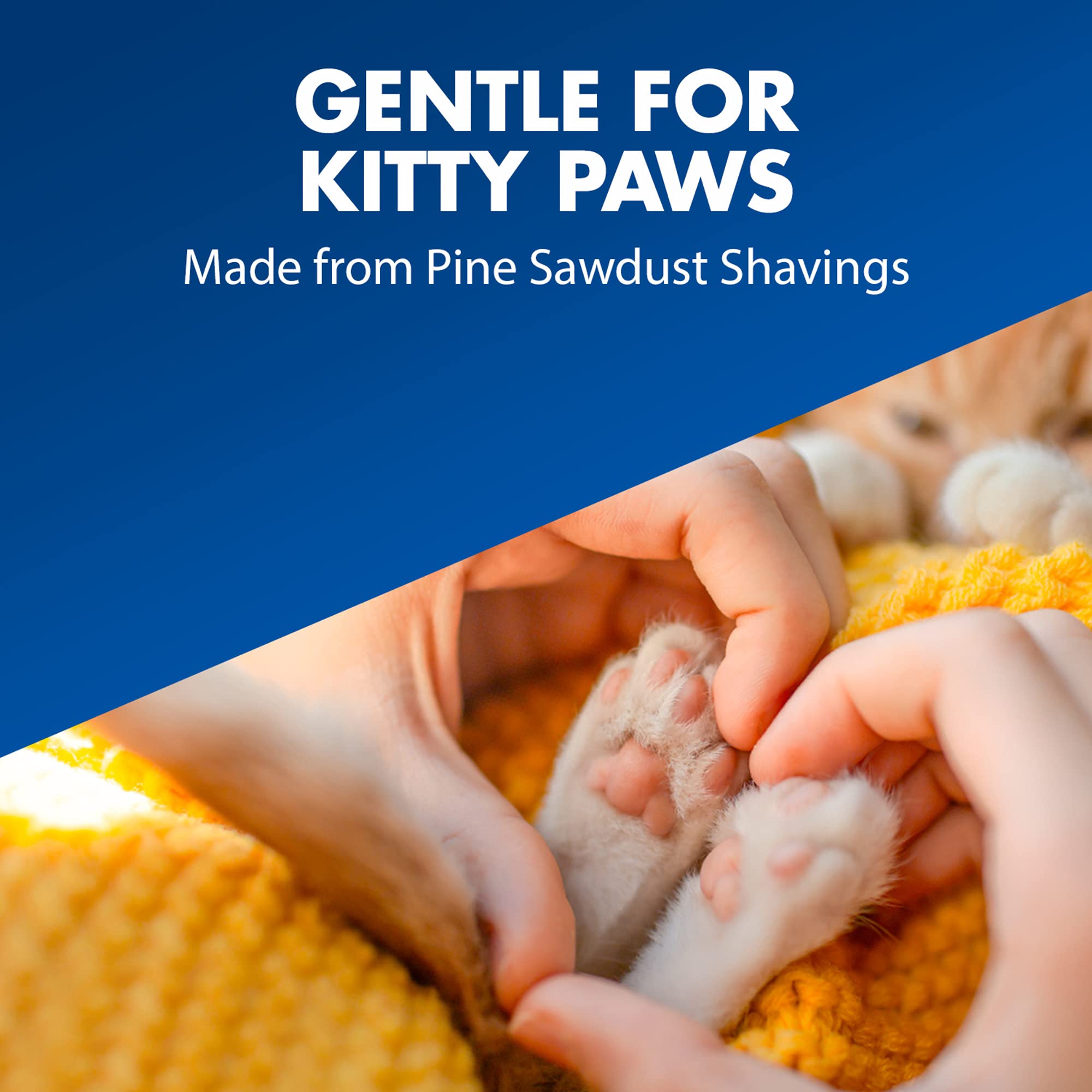 No harsh chemicals or synthetic perfumes in the formula of Feline Pine.