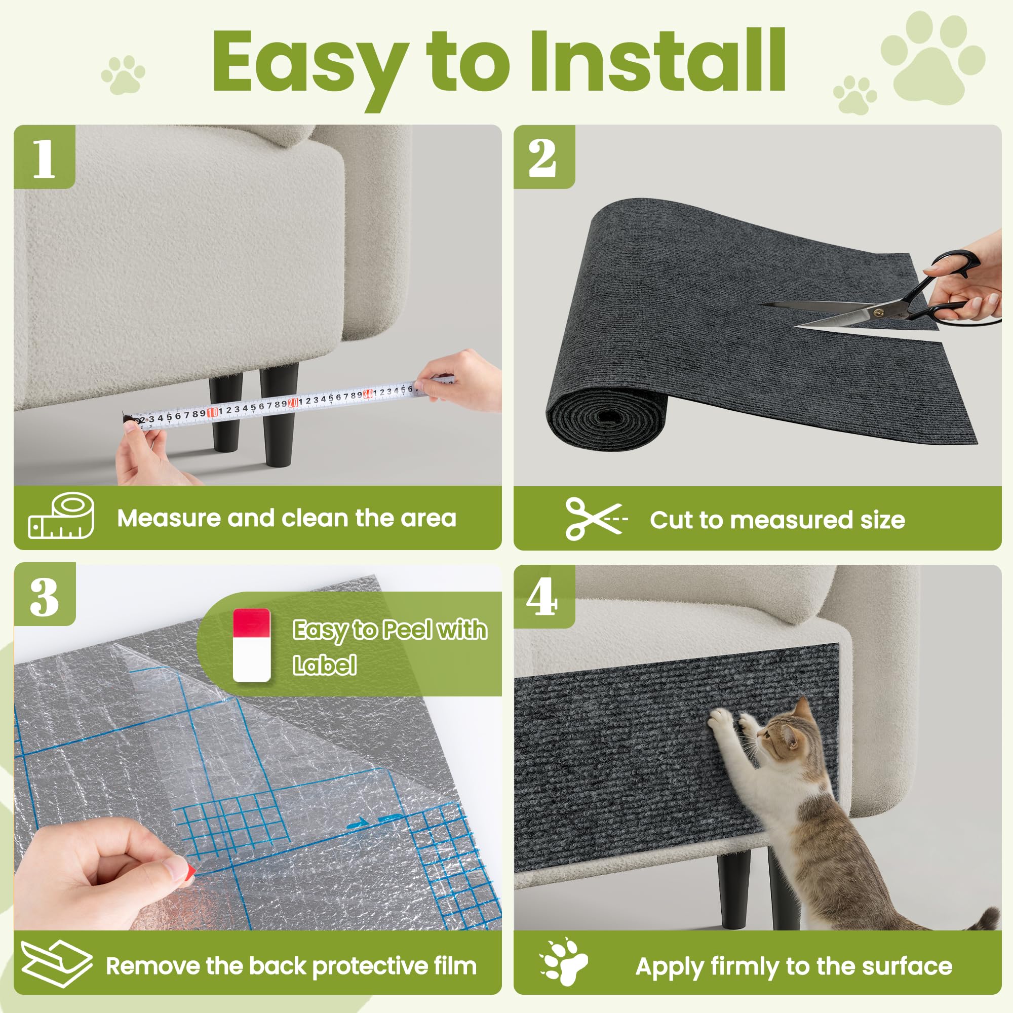 Feliskyn-adhesive-back-detail shows quick, strong grip on various surfaces.