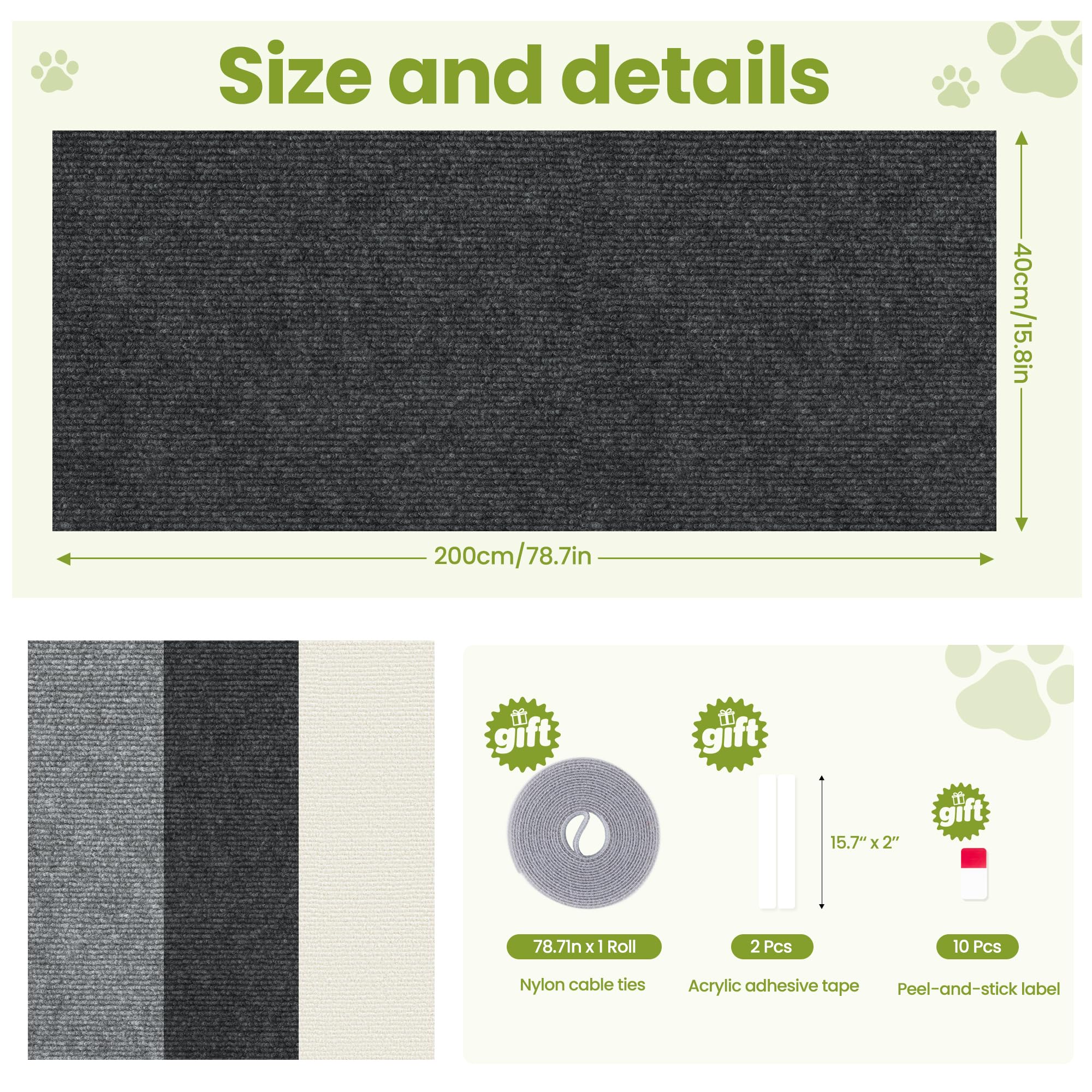 Feliskyn-easy-clean-design allows quick vacuuming to remove fur and debris.