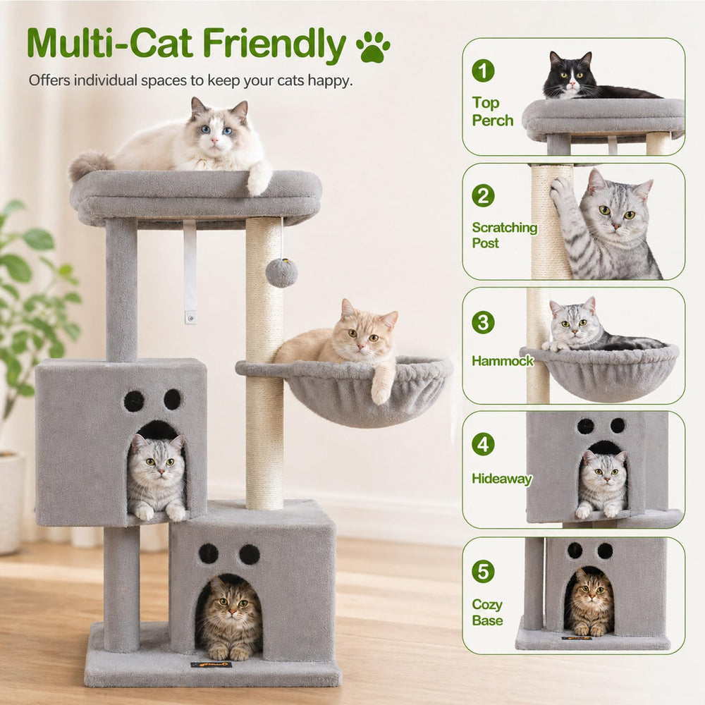Feliskyn large base provides stability during energetic play.