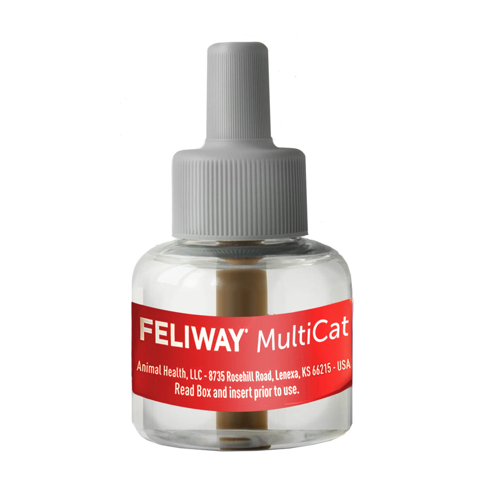 FELIWAY MultiCat diffuser in use promoting calm in a multi-cat home