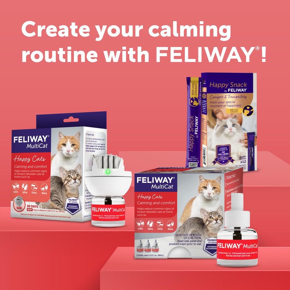 Trusted by vets and families for over 25 years with FELIWAY MultiCat.