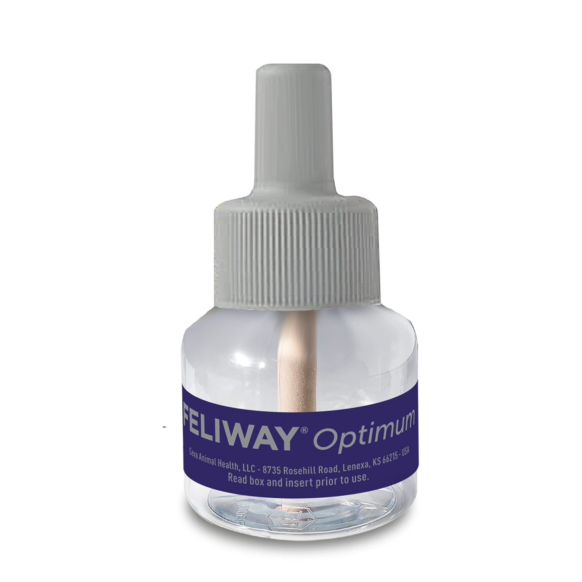 FELIWAY Optimum refill vial for ongoing pheromone-based calming.