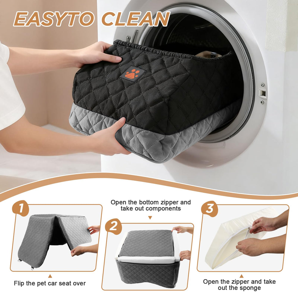 Felixora two-sided materials stay cool and warm for comfort.