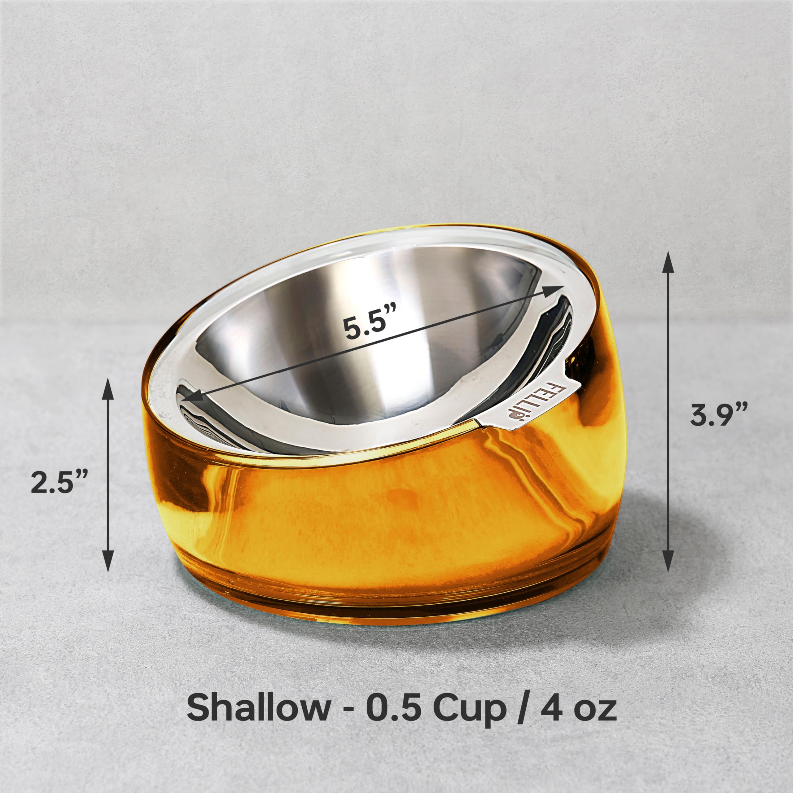 Felli Oblik removable shallow dish for easy cleaning.