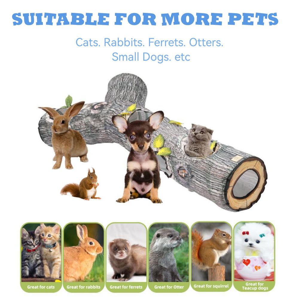 FelRelWel cat tunnel machine-washable for easy cleaning