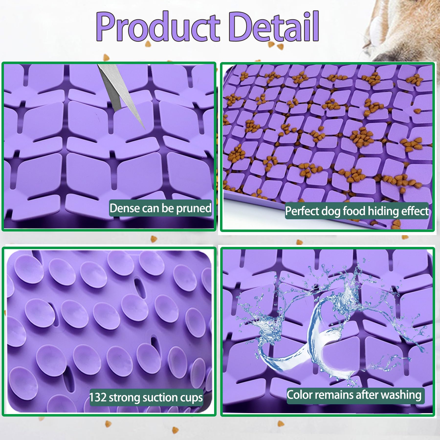 Dishwasher-safe cleaning for quick maintenance after meals with Femont mat.