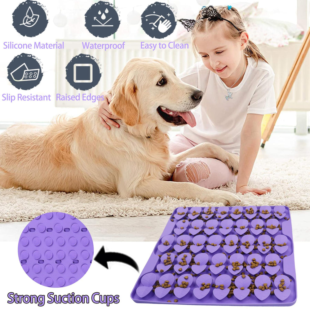 Femont snuffle mat easy to clean and dishwasher safe after meals