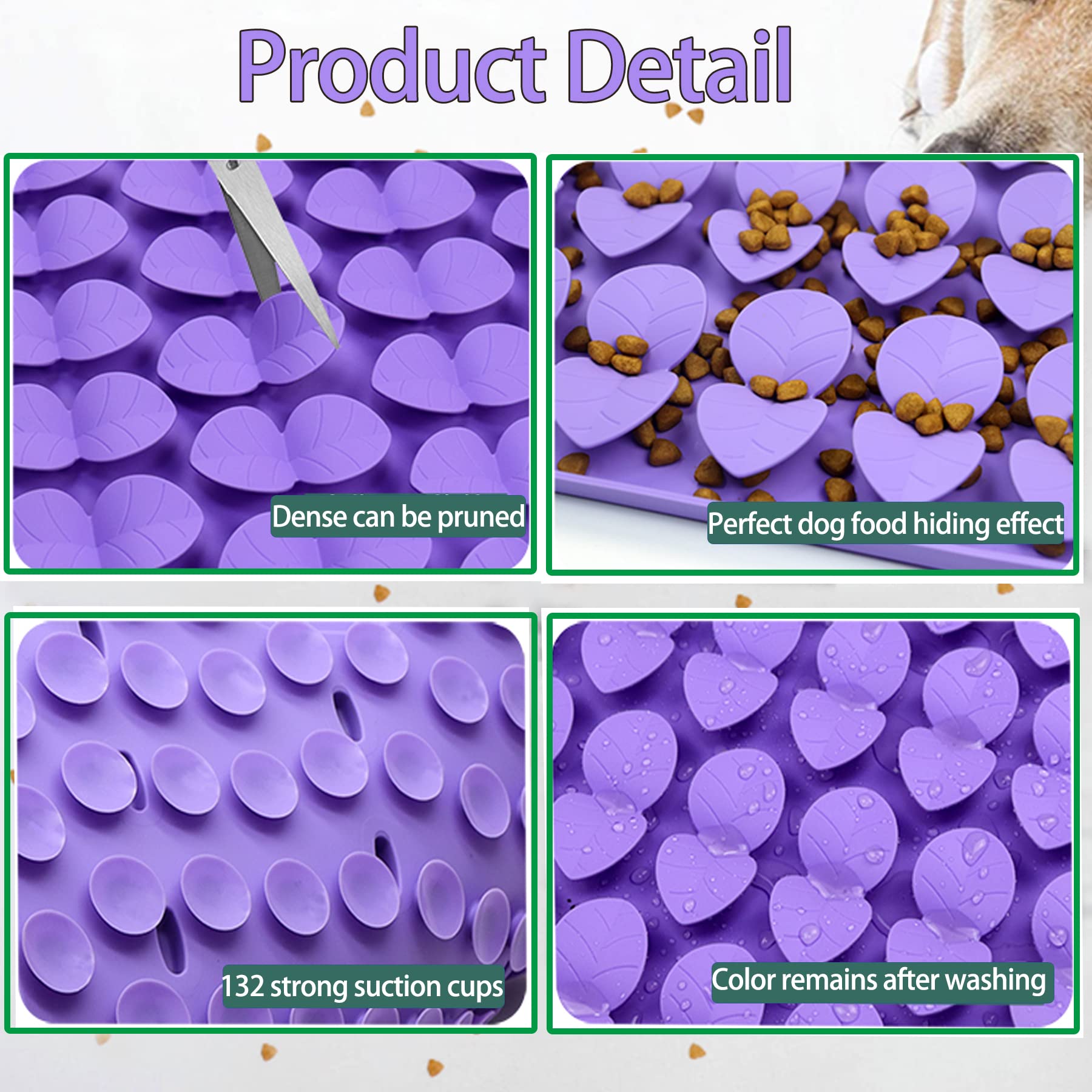 Femont snuffle mat for large dogs providing enrichment and controlled eating