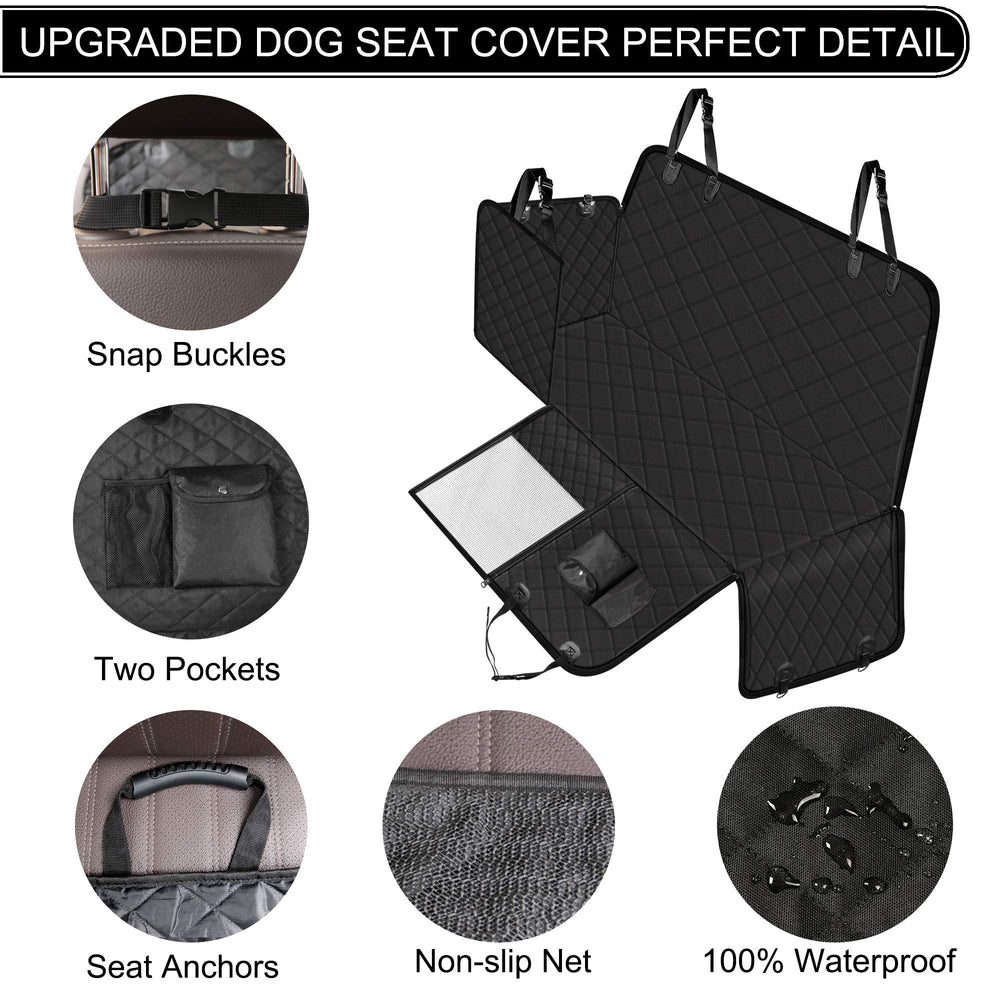 Femuar nonslip backing and anchors prevent shifting for safer travels.