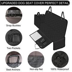 Femuar nonslip backing and anchors prevent shifting for safer travels.
