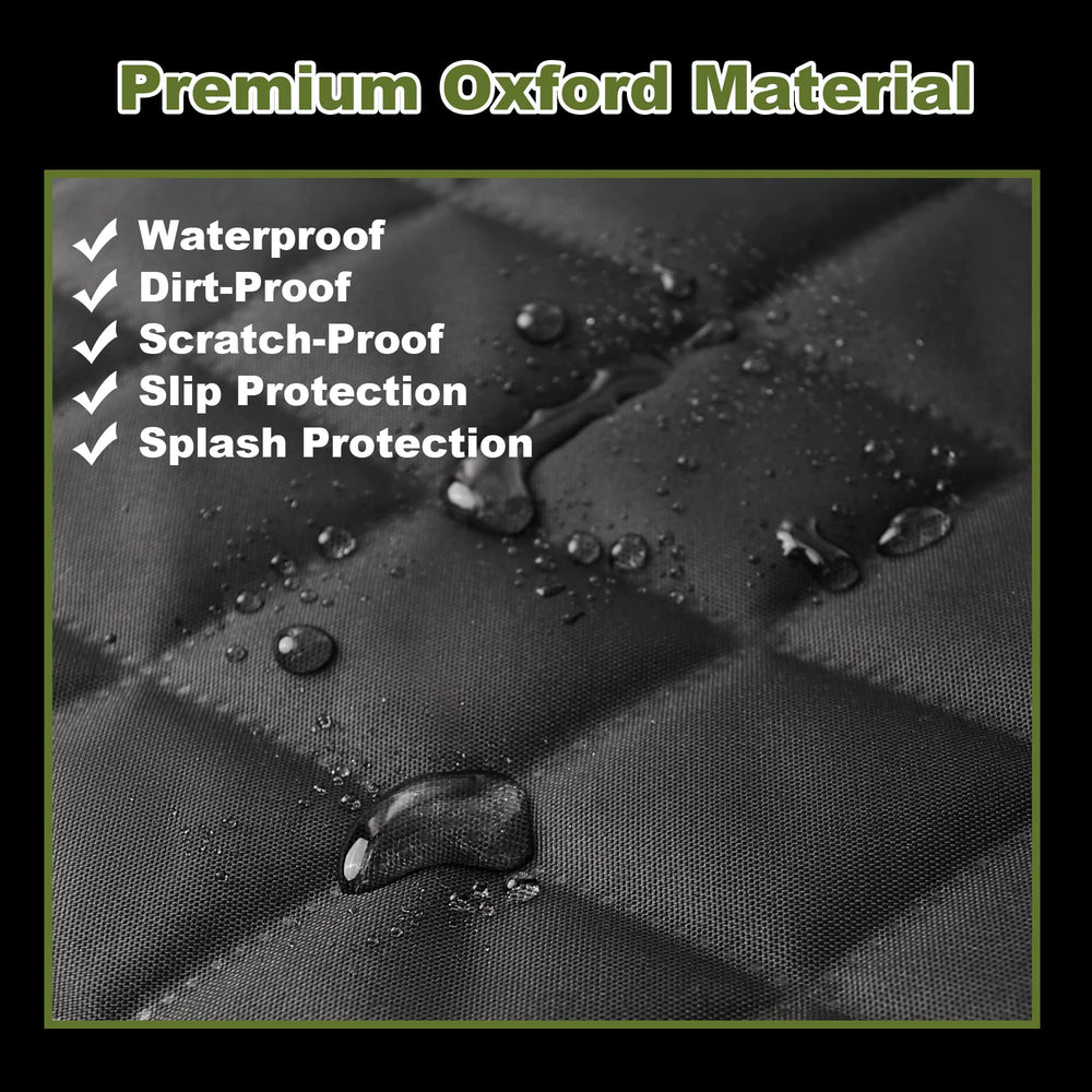 Two-pack car seat covers ideal for cars, trucks and SUVs.