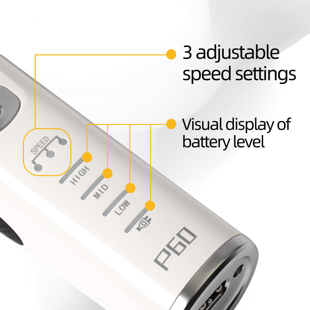 FENICE PEAK 2600mAh battery enables long grooming sessions without frequent recharges.