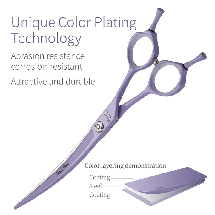 Fenice Peak 440C stainless steel body showcases durability for thick coats.