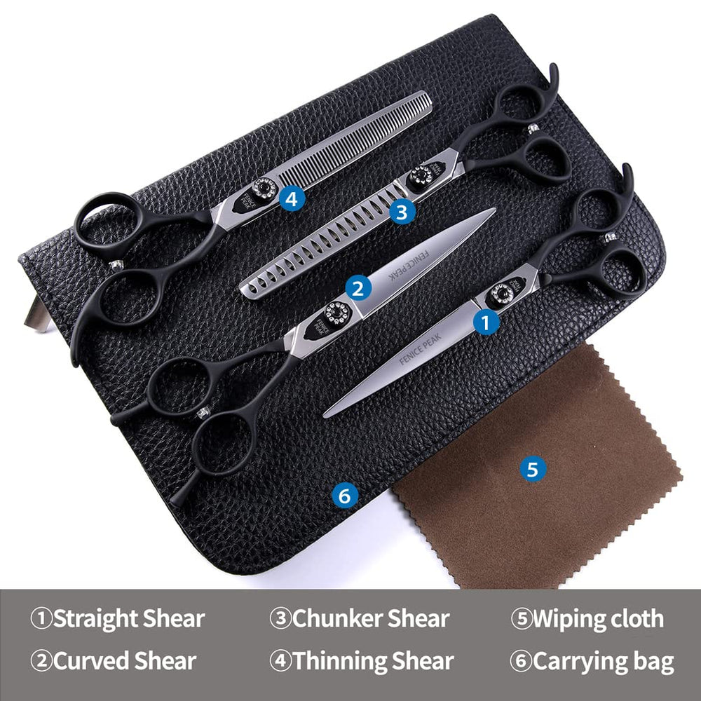 Fenice Peak black non-slip handle enhances control during trims.