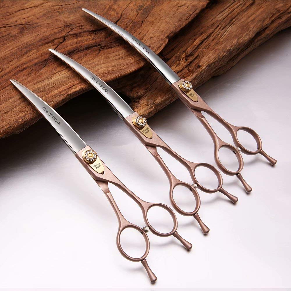 Fenice Peak durable scissors for dogs and cats with long lasting steel