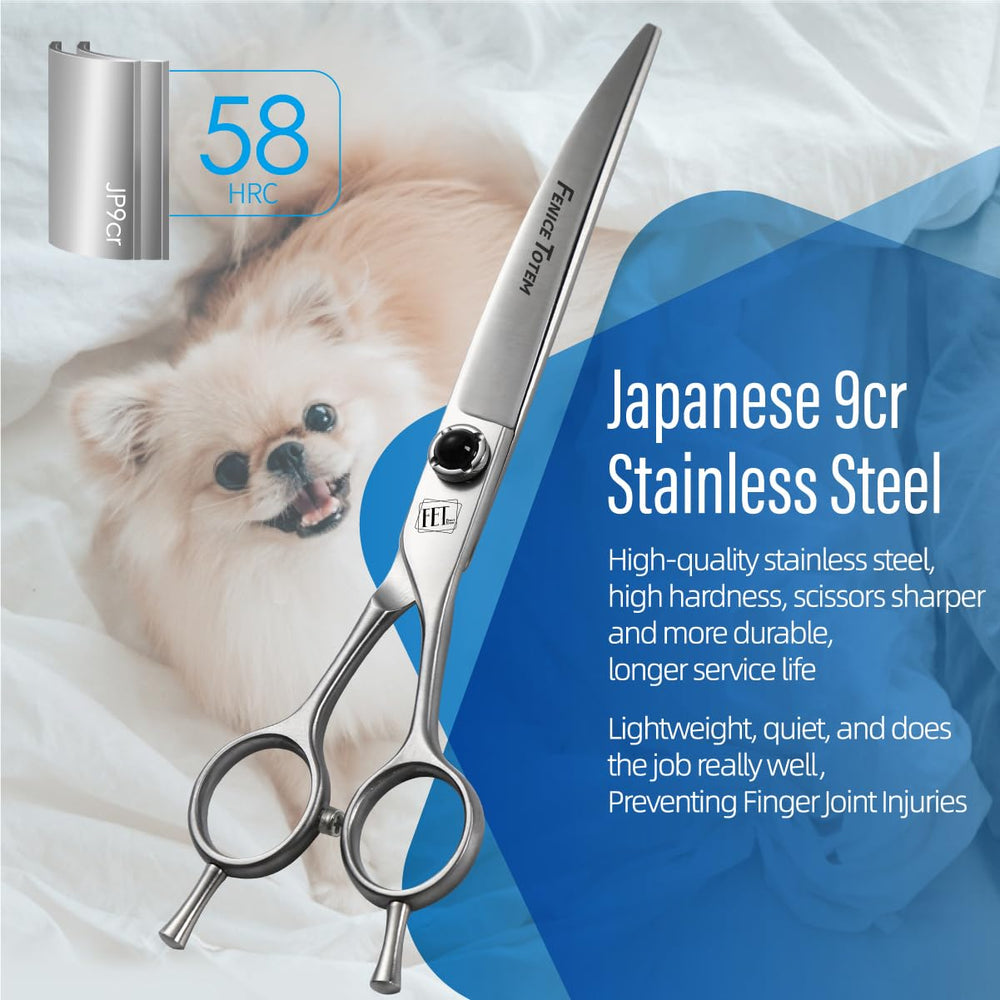 Fenice Totem 9CR stainless steel blades deliver sharp, durable cuts.