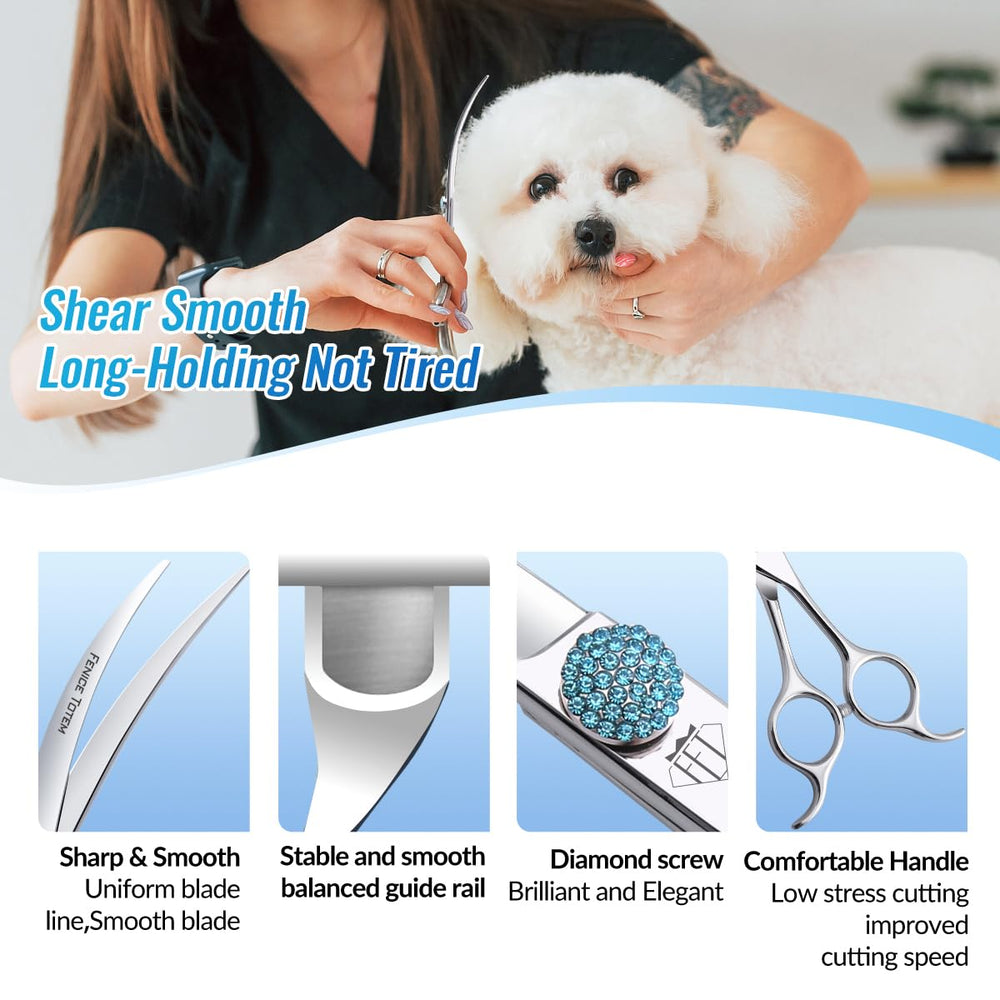 Fenice Totem double-tail nail design supports up and down grooming motions.