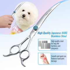 Fenice Totem ergonomic handle supports comfortable long grooming sessions.