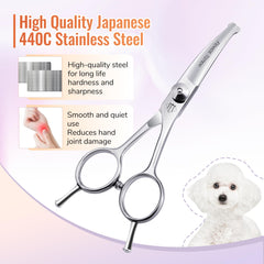 Fenice Totem ergonomic handles provide comfortable grip during grooming