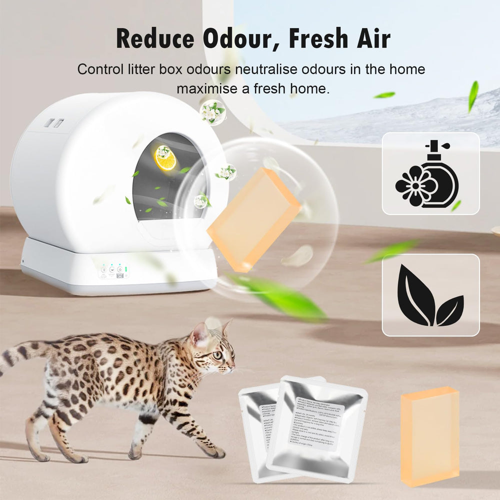 Fenkabs litter box deodorizer gel compatible with MeoWant boxes