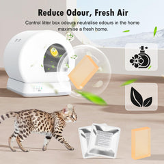 Fenkabs litter box deodorizer gel compatible with MeoWant boxes