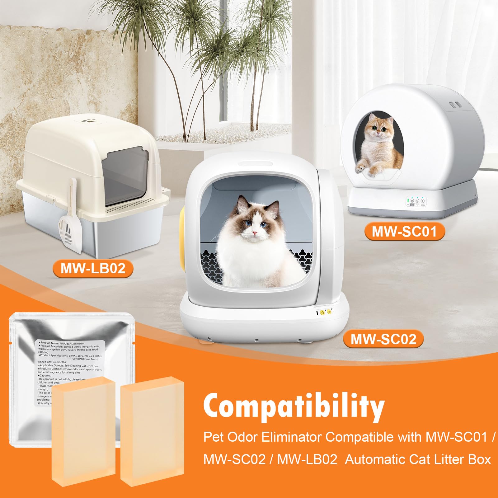 Fenkabs MeowWant 360-degree odor lock protects the entire litter box