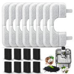 Fenkabs Qinliy Q108 filter 8-pack for clear, pet-friendly water