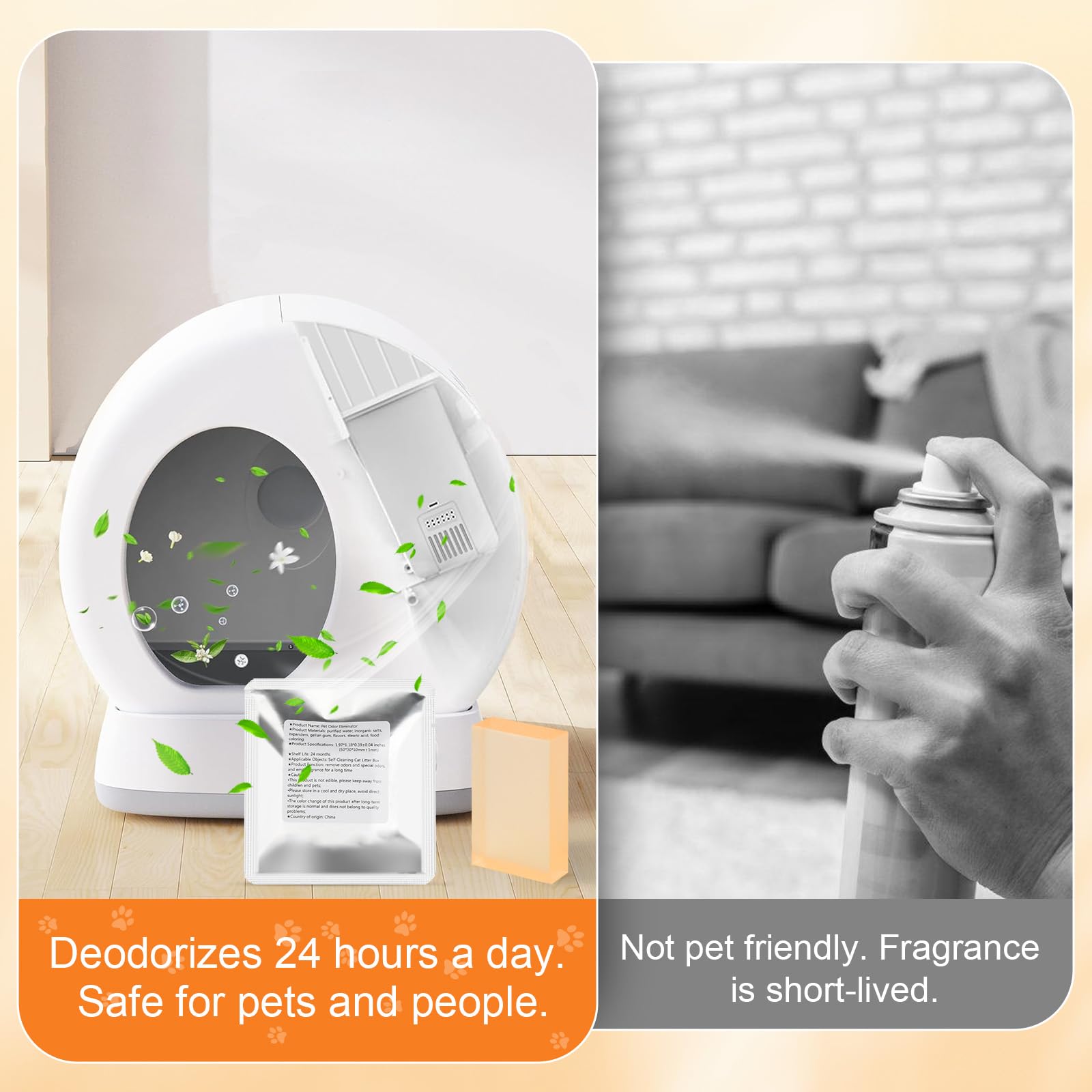 Fenkabs twelve-pack provides a year of odor control