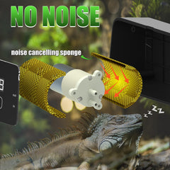 Fenocran timer-control humidifier shows adjustable misting for daily habitat care.