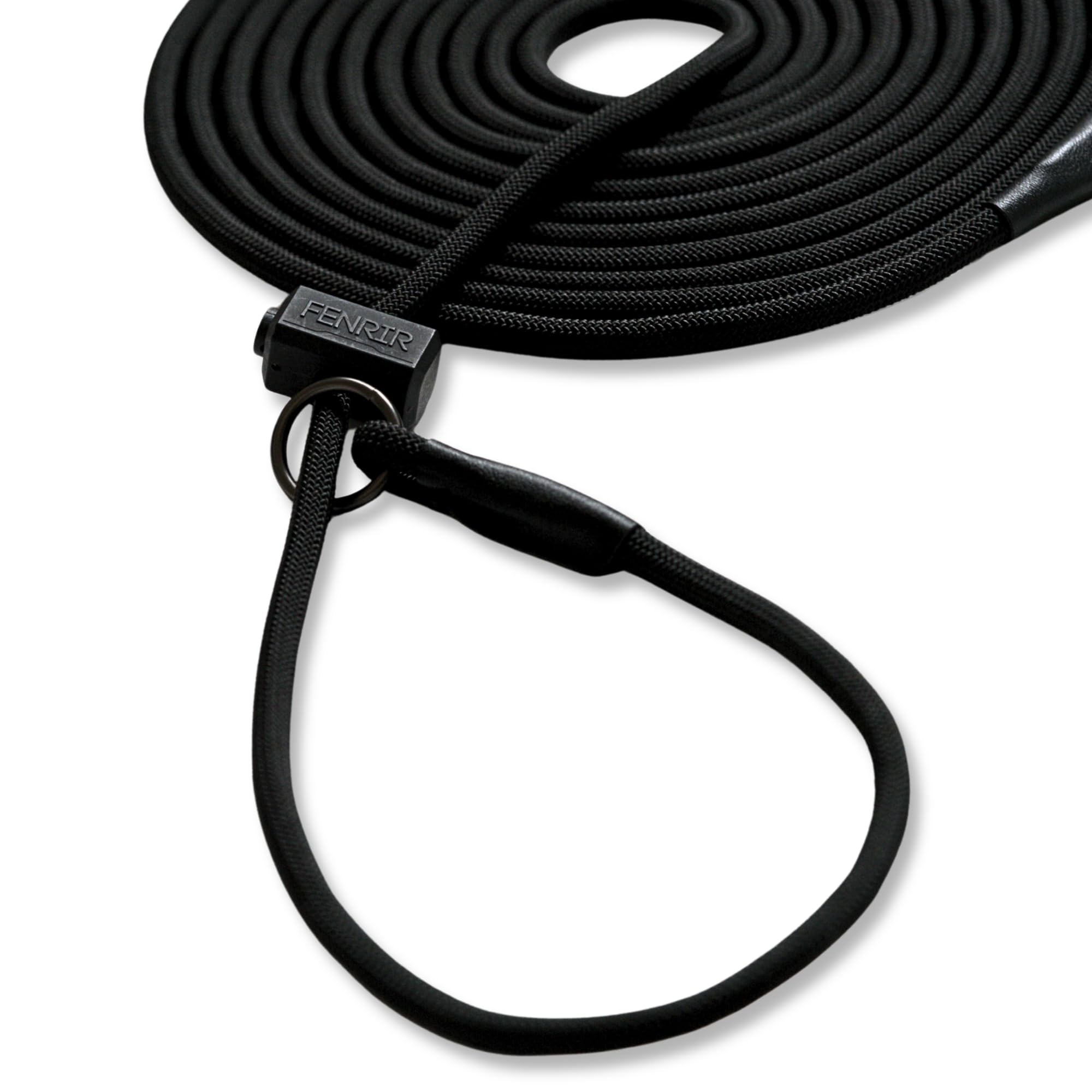 Fenrir long line slip leash 6m used in recall training from distance.