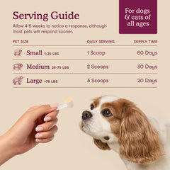 Fera Pets Bladder Support with astragalus and marshmallow root.