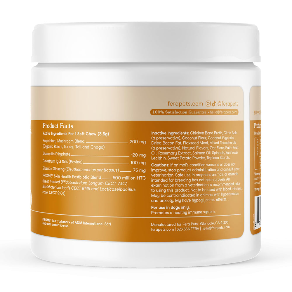 Mushrooms and colostrum imagery for balanced gut and skin